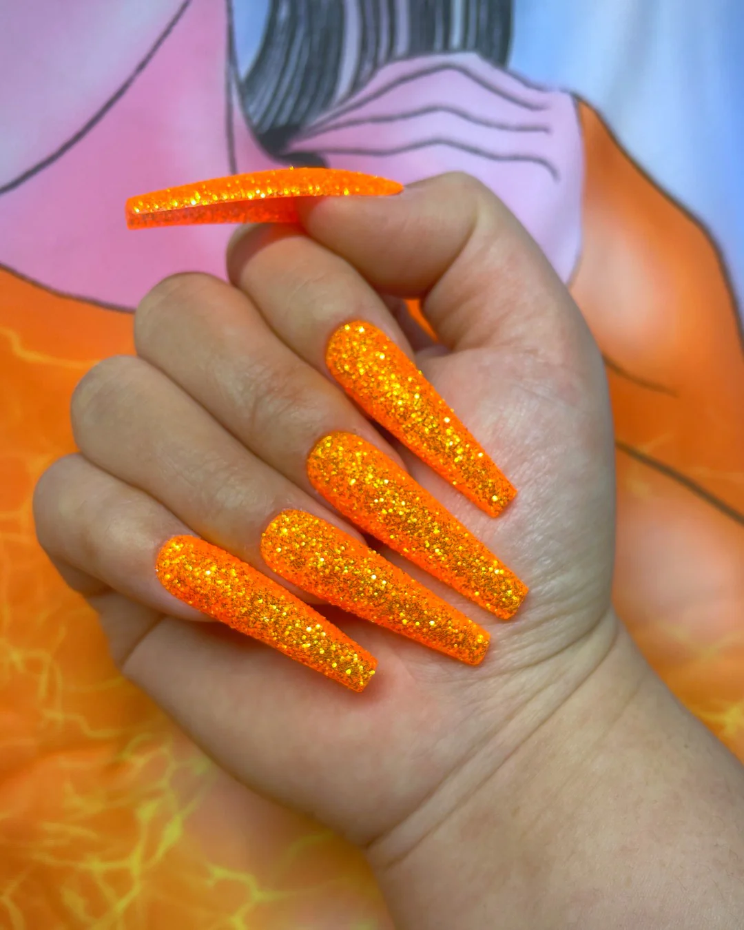 Tangerine Sours - Nail Gallerys