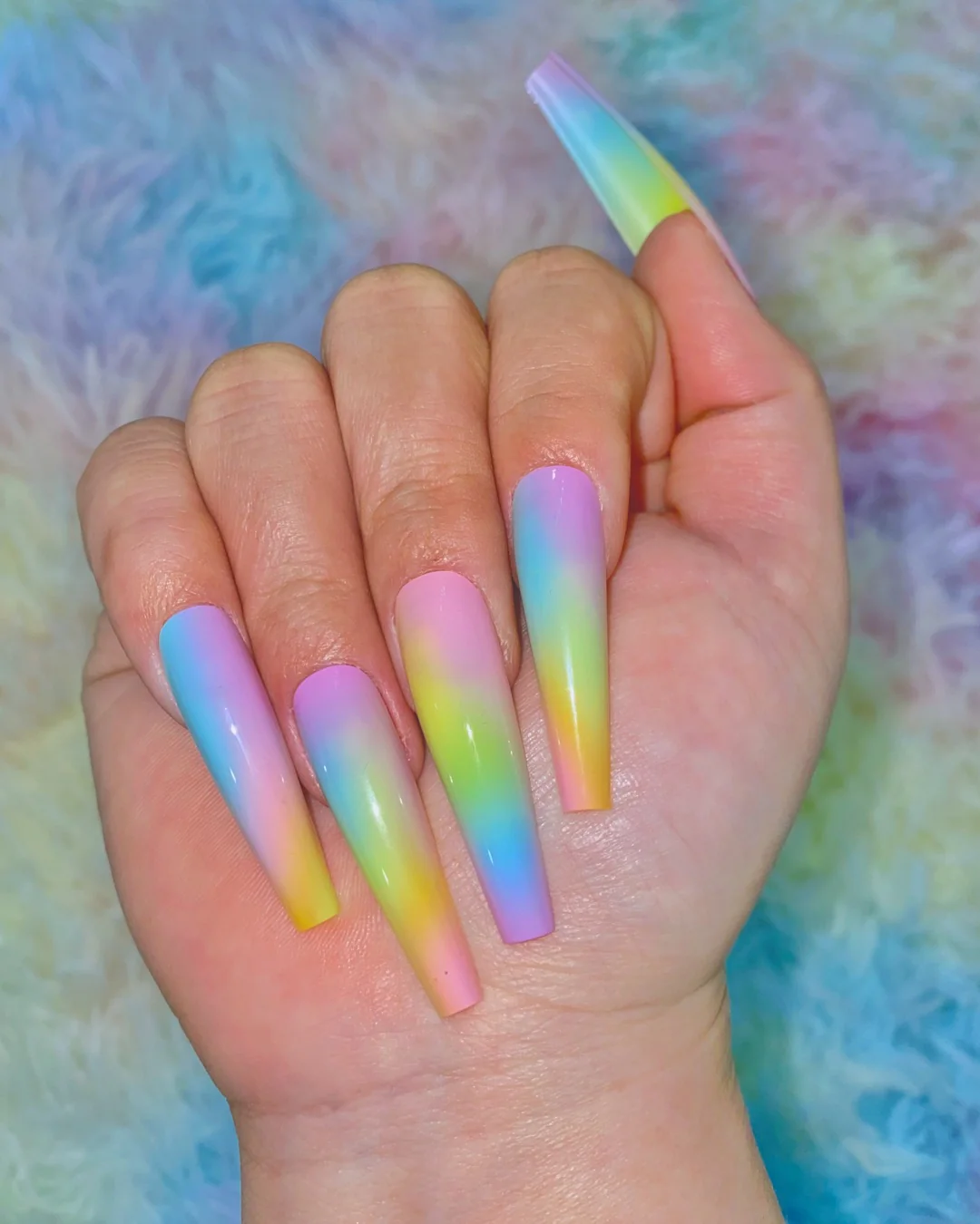 Rainbow Sherbet - Nail Gallerys