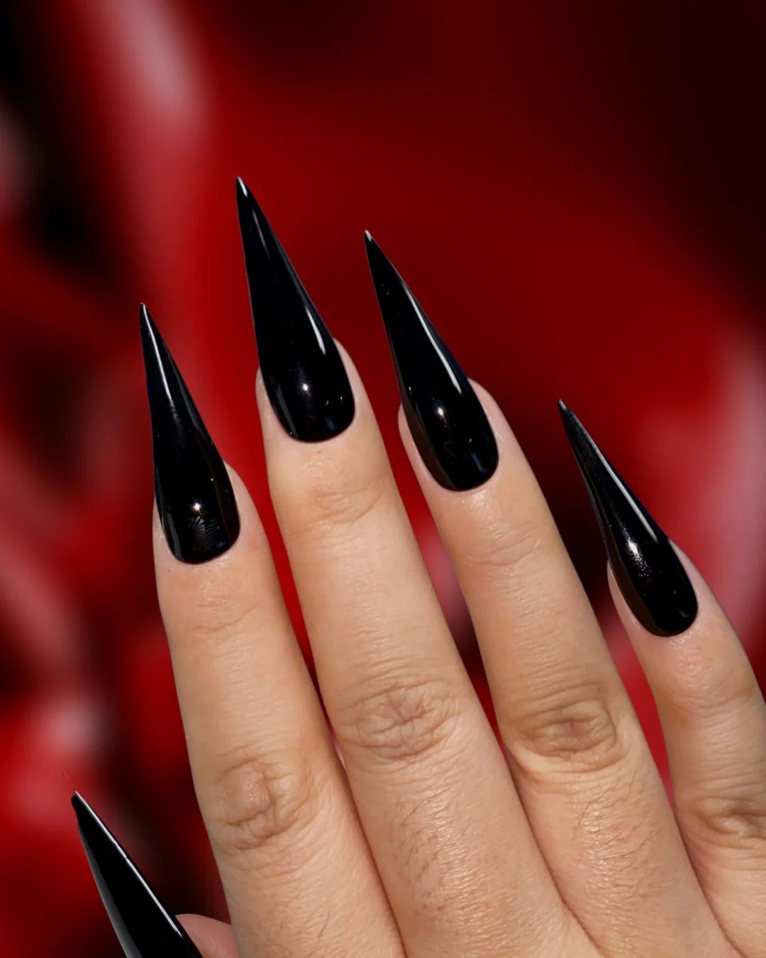 Piano Black: Red Bottoms - Nail Gallerys
