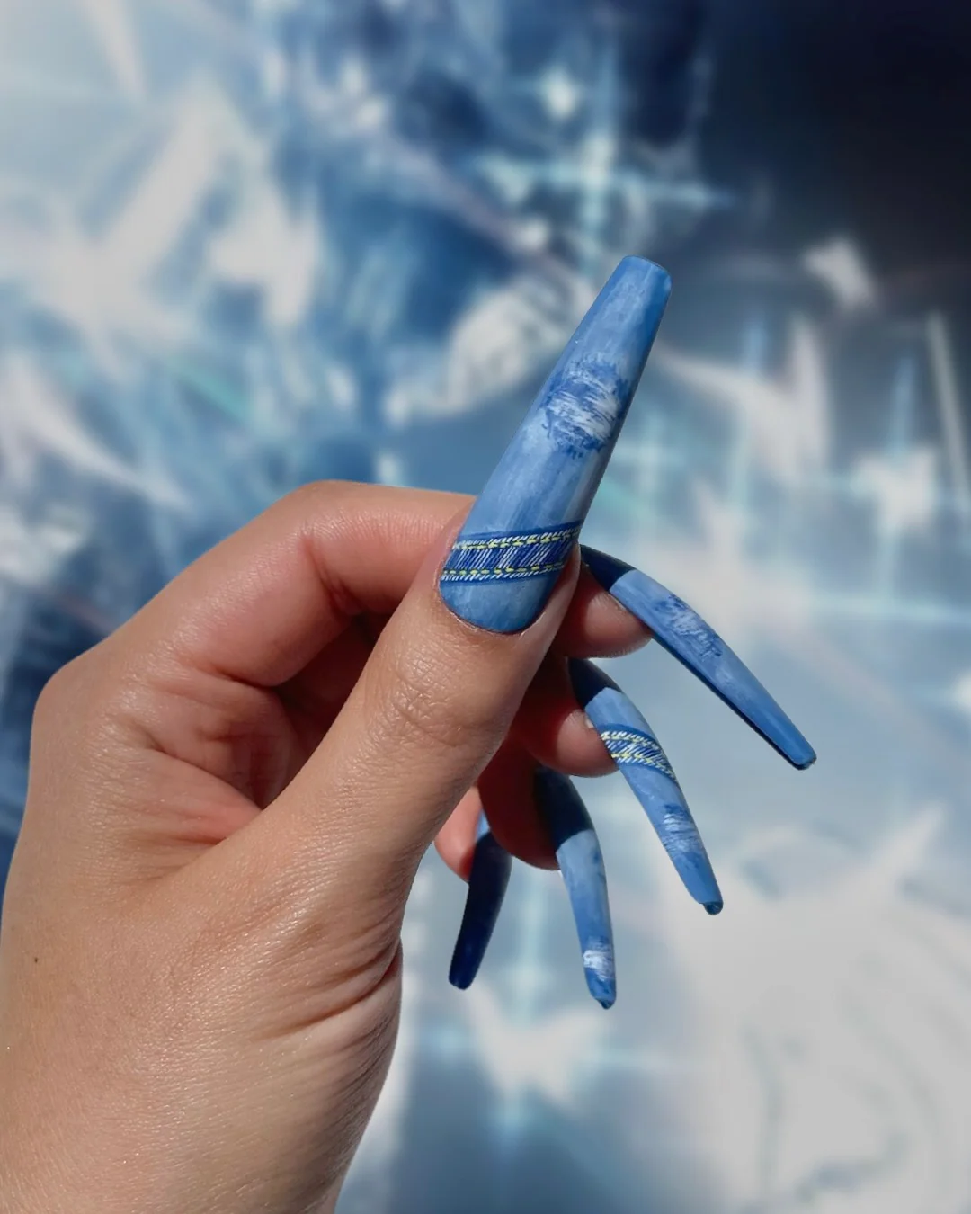 Blue Jeans - Nail Gallerys