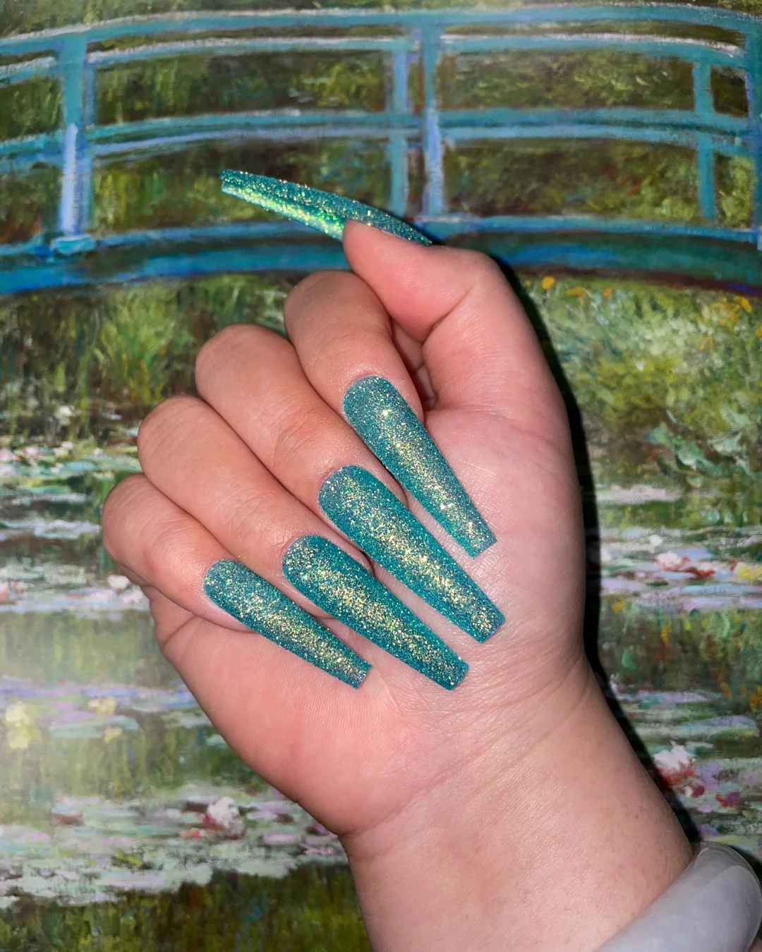 Monet Lily Pond - Nail Gallerys