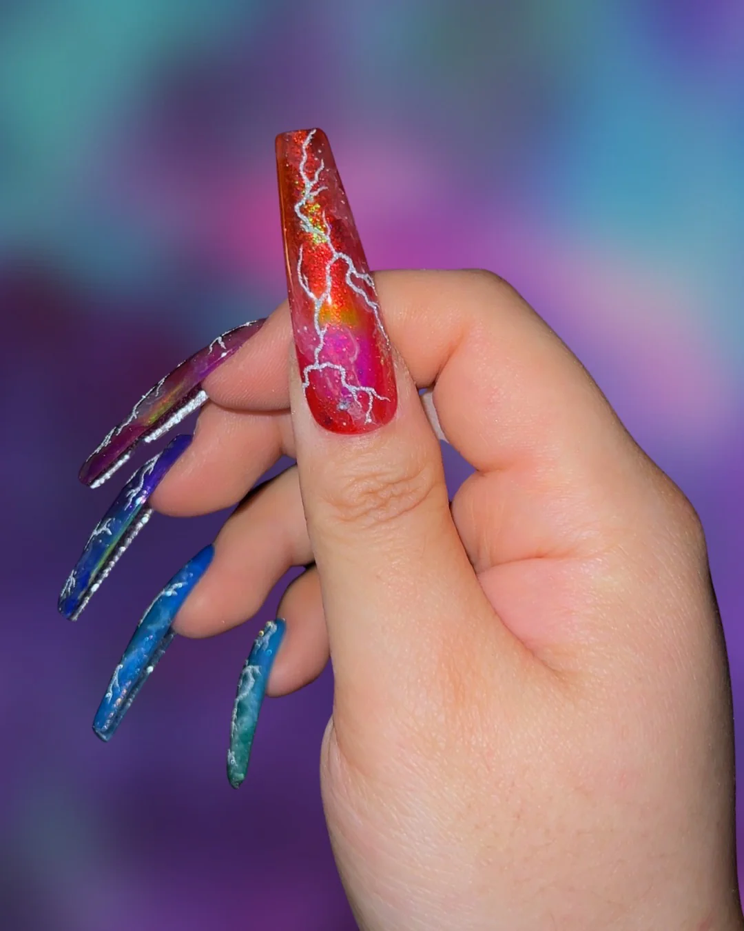 Reflective Lightning - Nail Gallerys