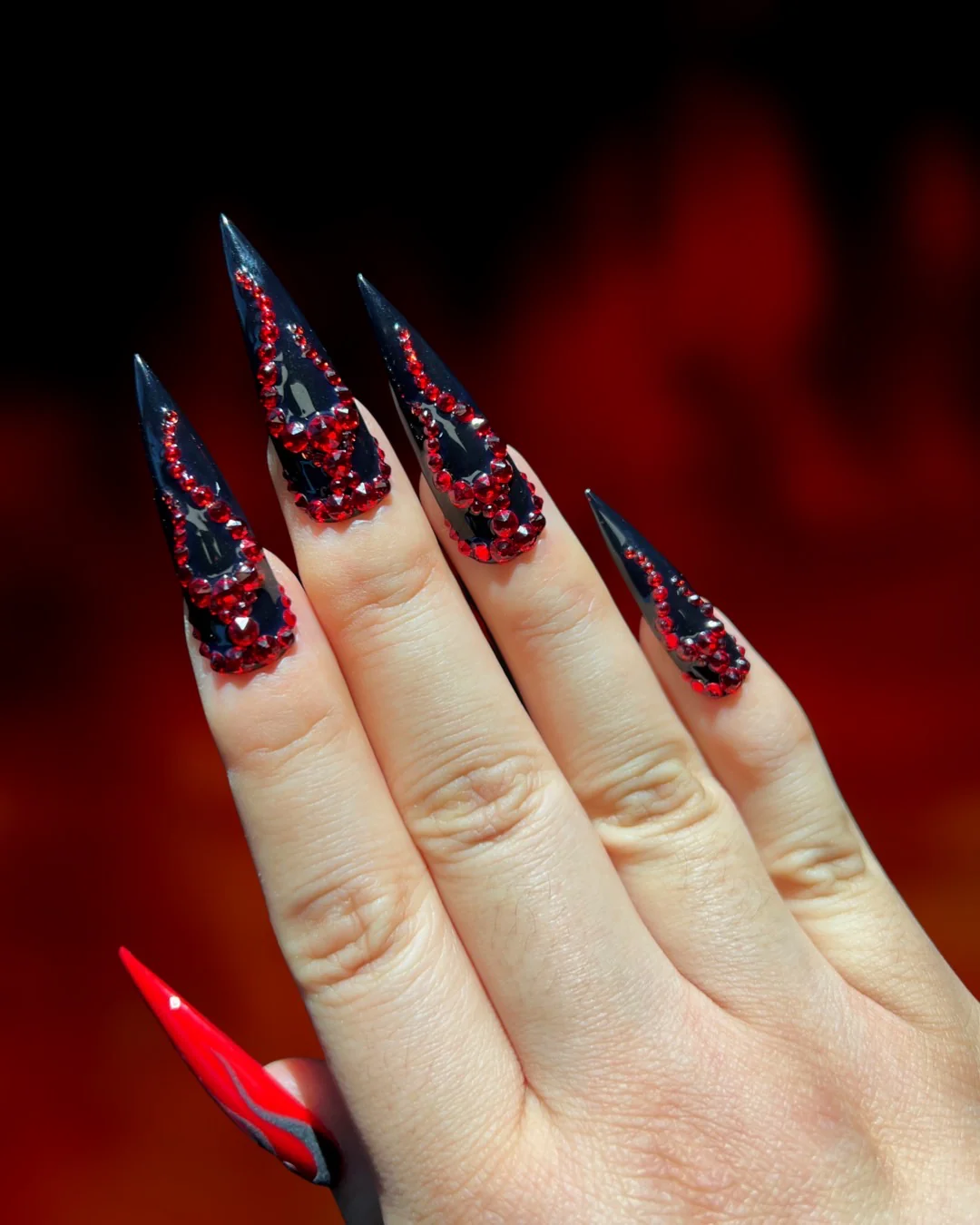 Femme Fatale Flames - Nail Gallerys