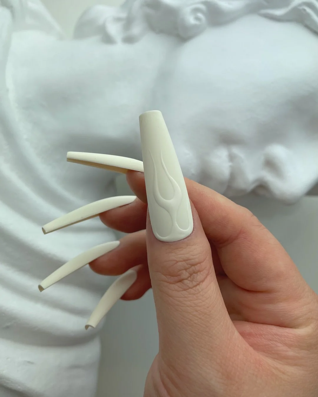 Carrara Marble - Nail Gallerys