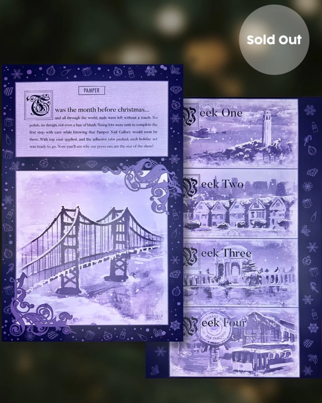 Ye Olde Pamper Advent Calender 2022 - Nail Gallerys