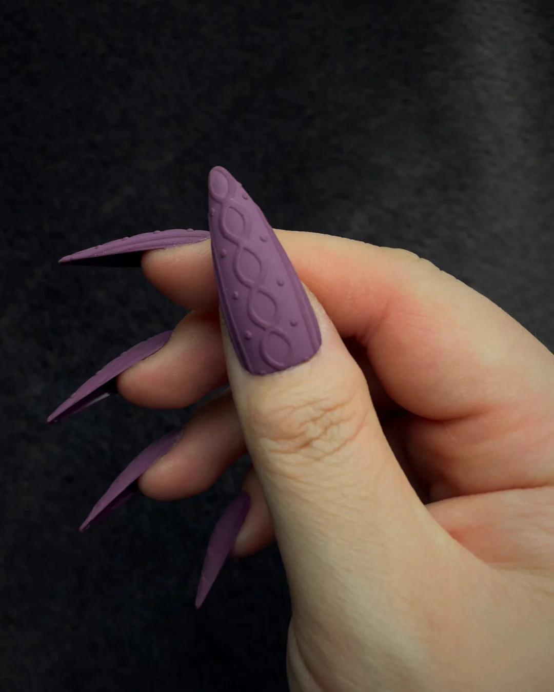 Cozy Knits: Fig - Nail Gallerys