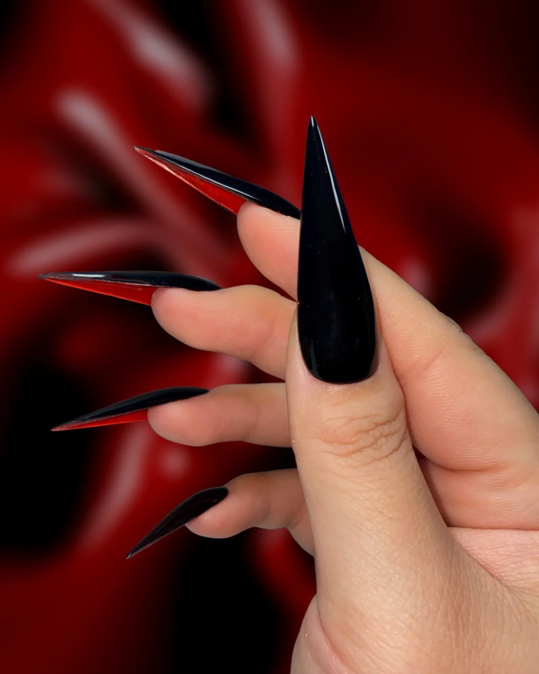Piano Black: Red Bottoms - Nail Gallerys