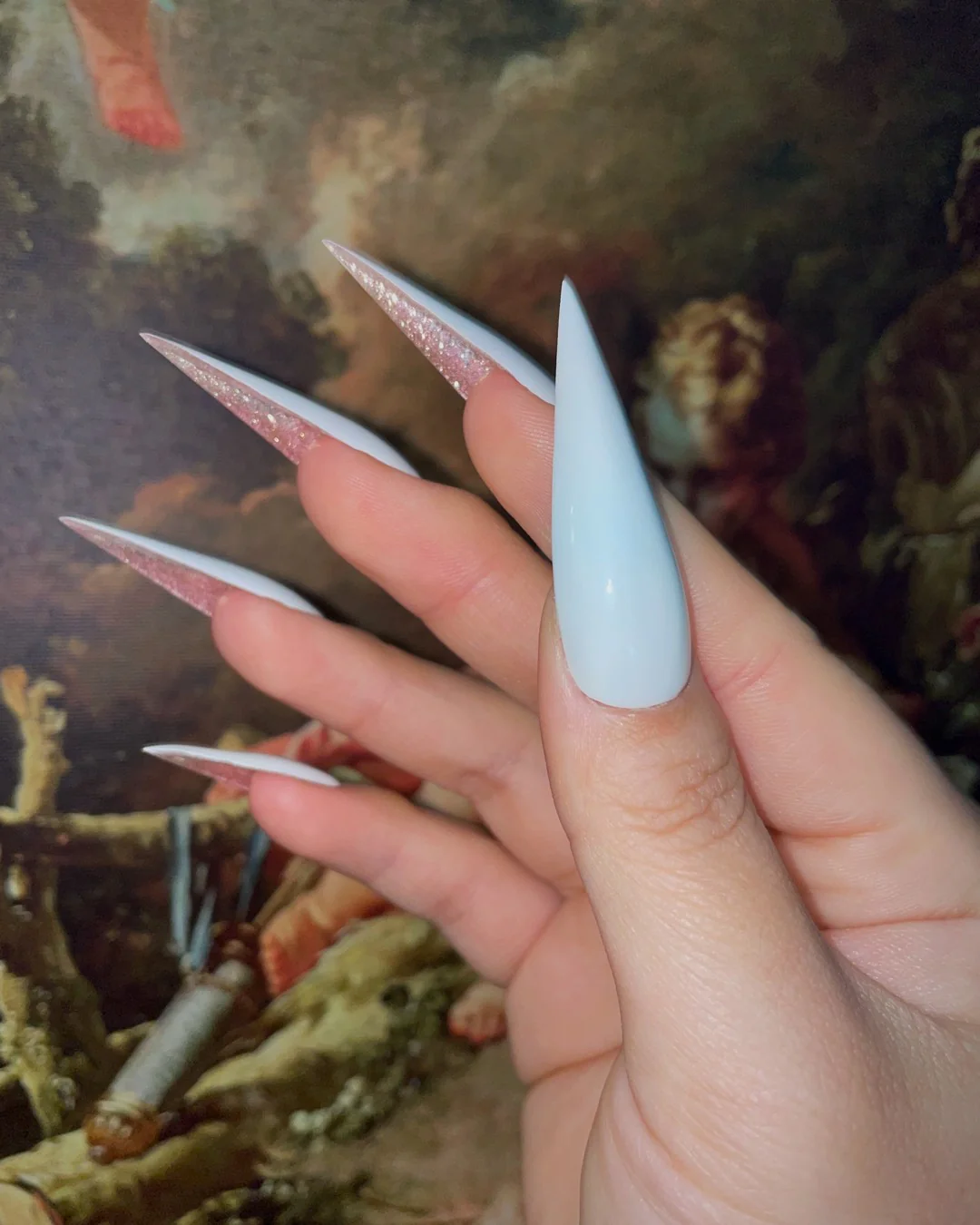 Polar: Rose Gold Bottoms - Nail Gallerys