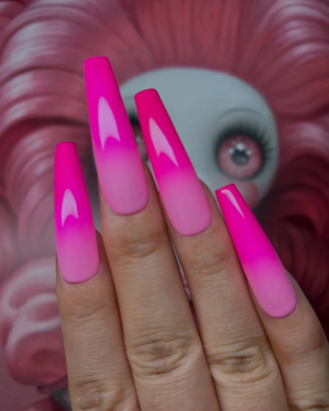 Strawberry Puff - Nail Gallerys