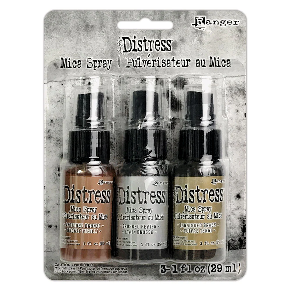 Ranger Distress Designer Mica Sprays Pack of 3 - Nail Gallerys