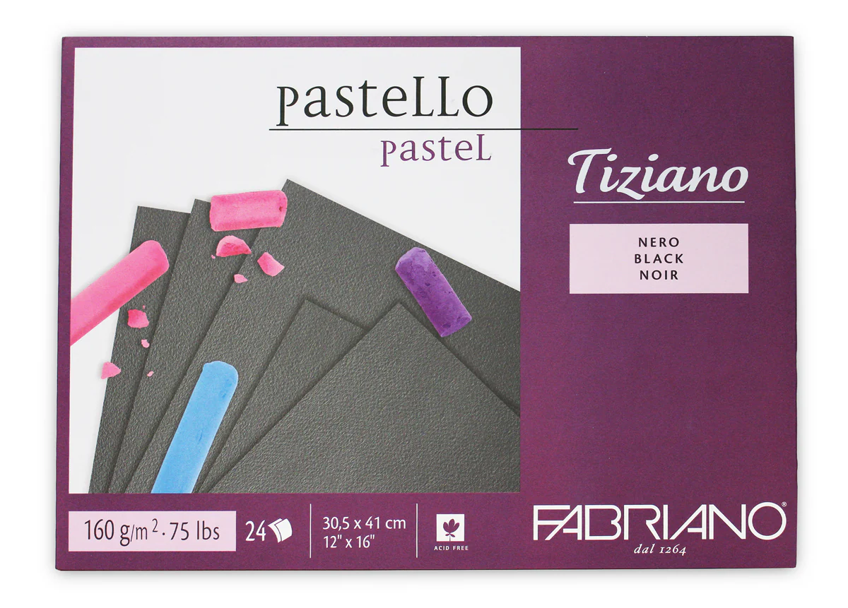 Fabriano Tiziano 160gsm 30.5x41cm Pads - Nail Gallerys
