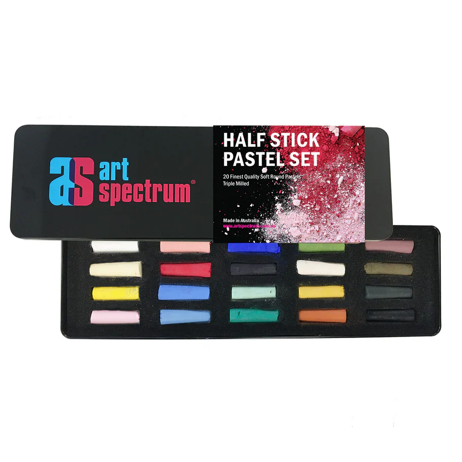 Art Spectrum Artists' Soft Pastel Half-stick Set of 20 - Nail Gallerys