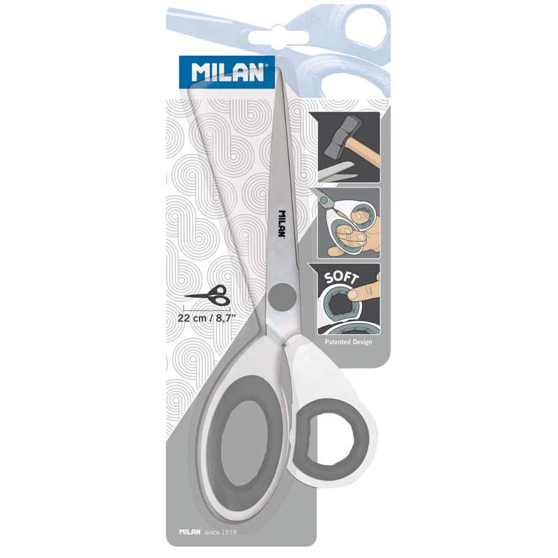 Milan Grey On White Size 220mm 8.7