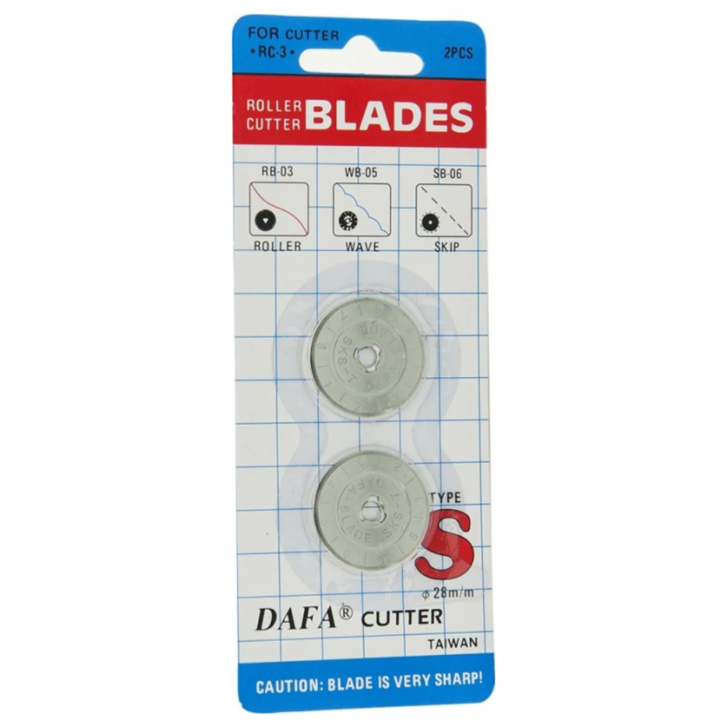 Dafa RB-03 Straight Blade 28mm 2 Piece - Nail Gallerys