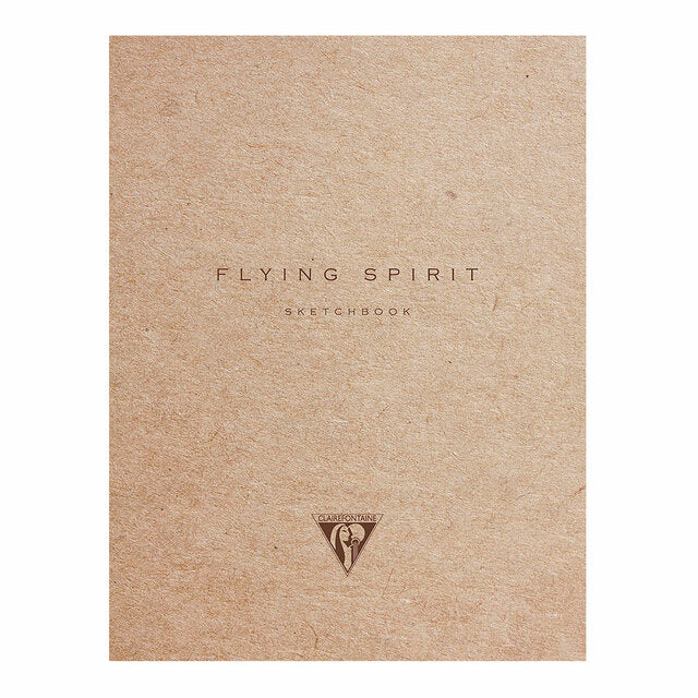 Clairefontaine Flying Spirit Sketch Book 16x21cm Kraft - Nail Gallerys