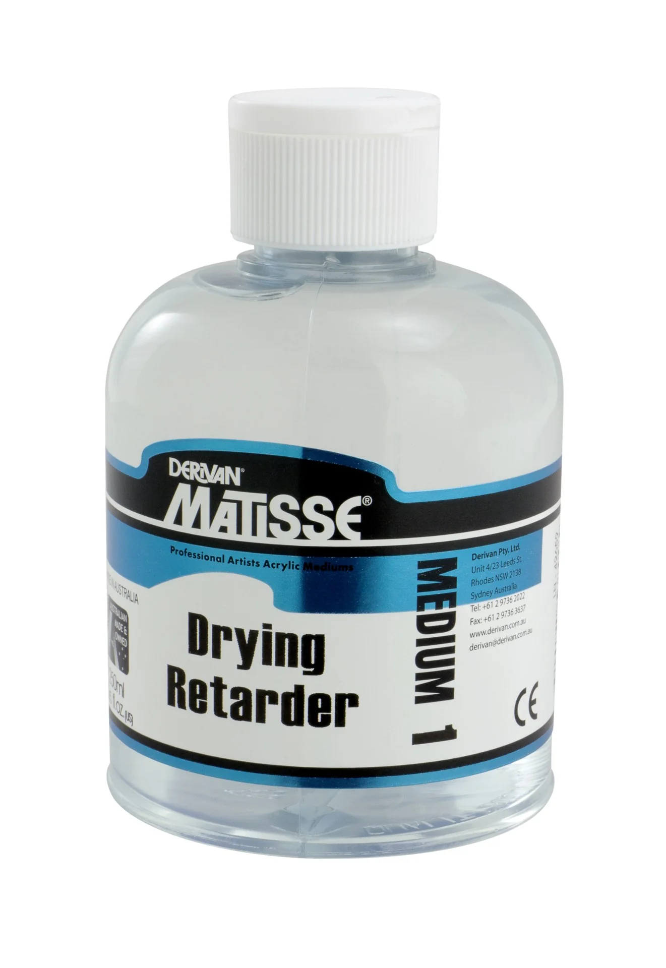 Derivan Matisse 250ml Drying Retarder - Nail Gallerys