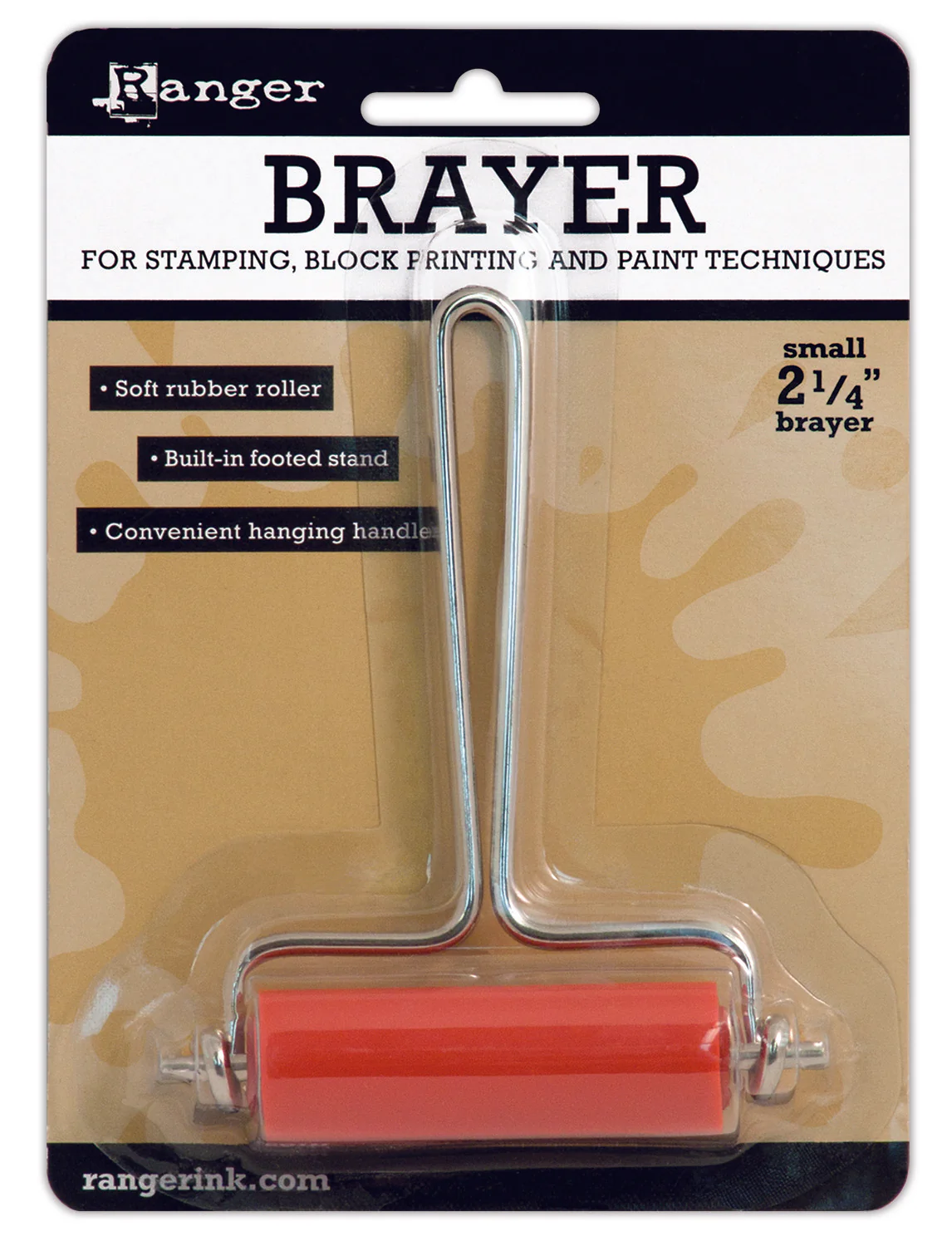 Ranger Inkssentials Inky Roller Small Ink Brayer Stamp - Nail Gallerys