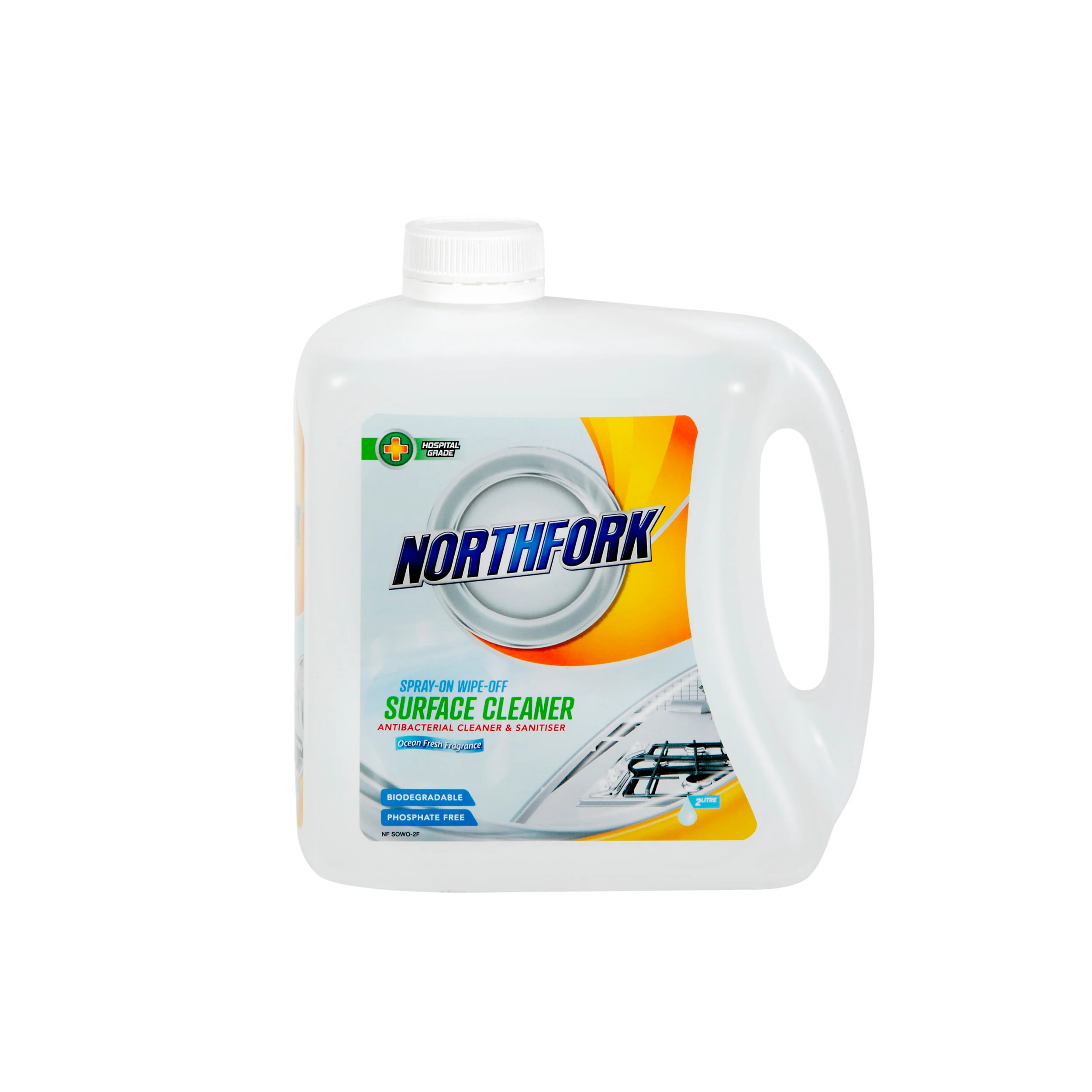Northfork Spray On Wipe Off Surface Cleaner 2 Litre - Pack Of 3 - Nail Gallerys