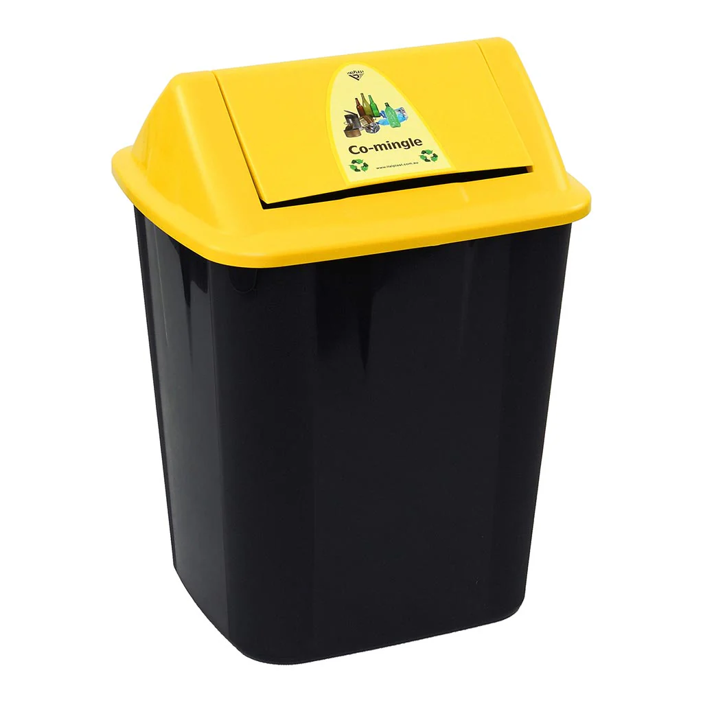 Italplast Co-mingle 32L Waste Separation Bin - Nail Gallerys