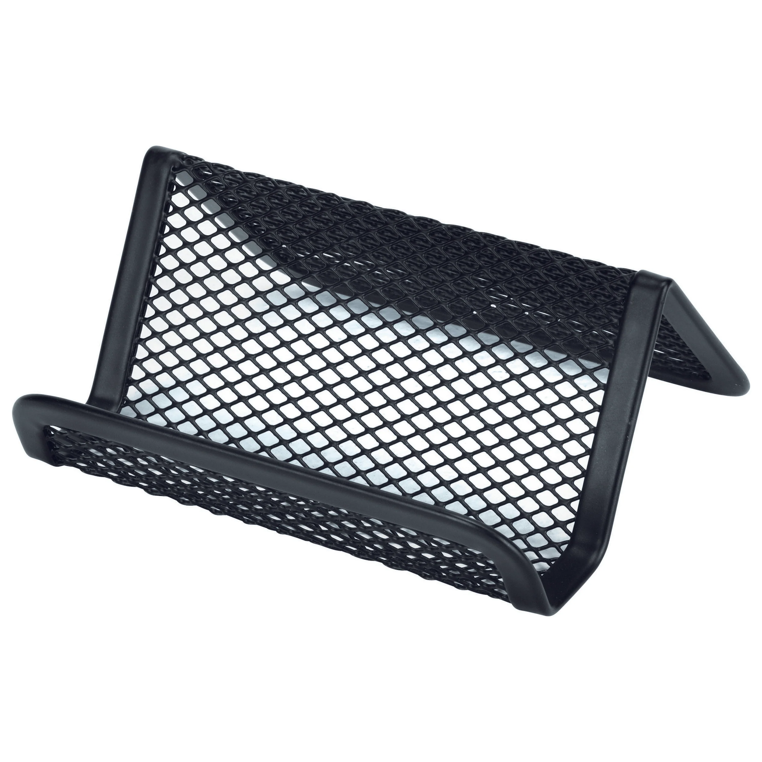 Esselte Mesh Business Card Holder Black - Nail Gallerys
