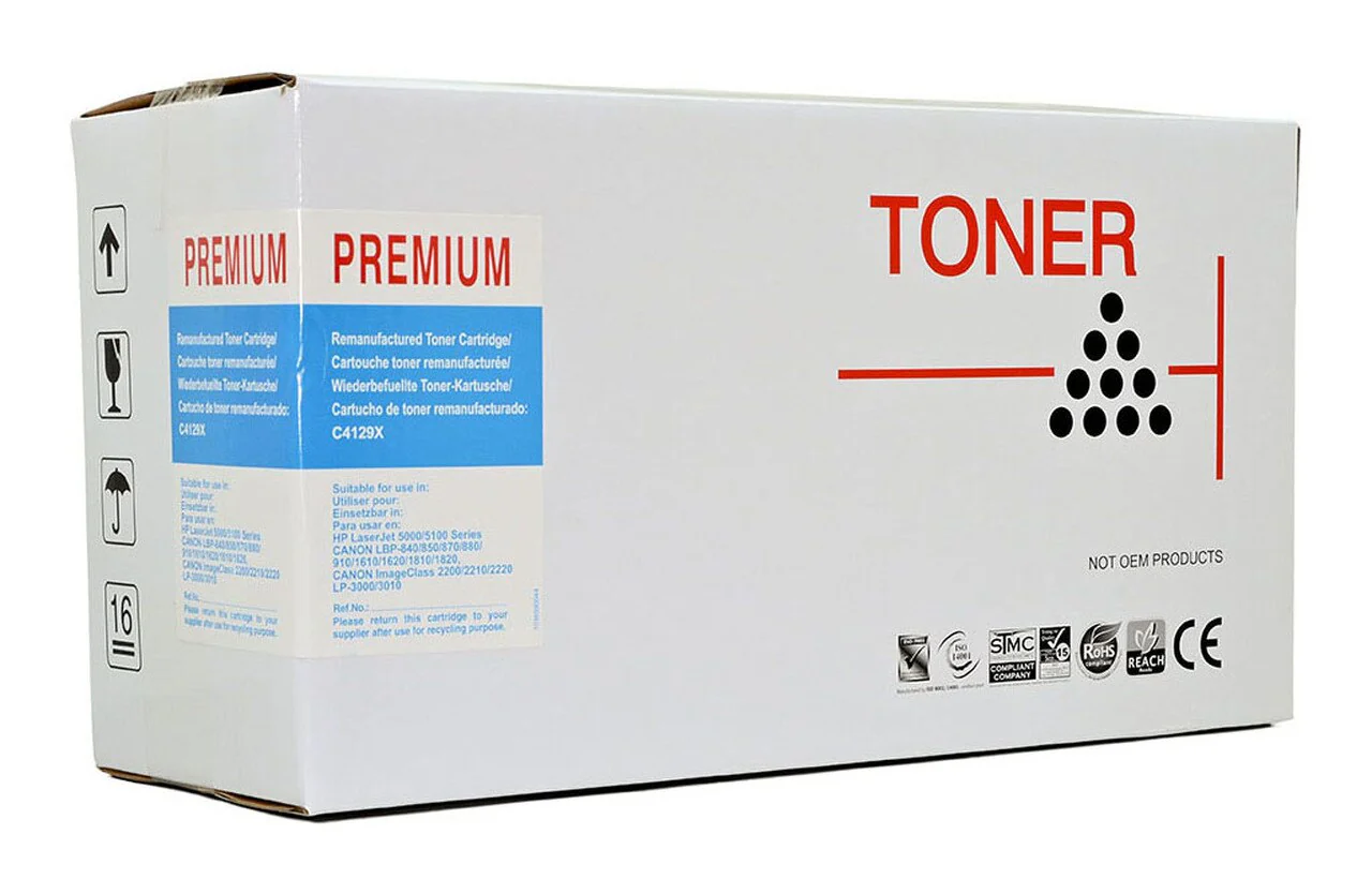 Icon Remanufactured Hp C4129x Black Toner Cartridge - Nail Gallerys