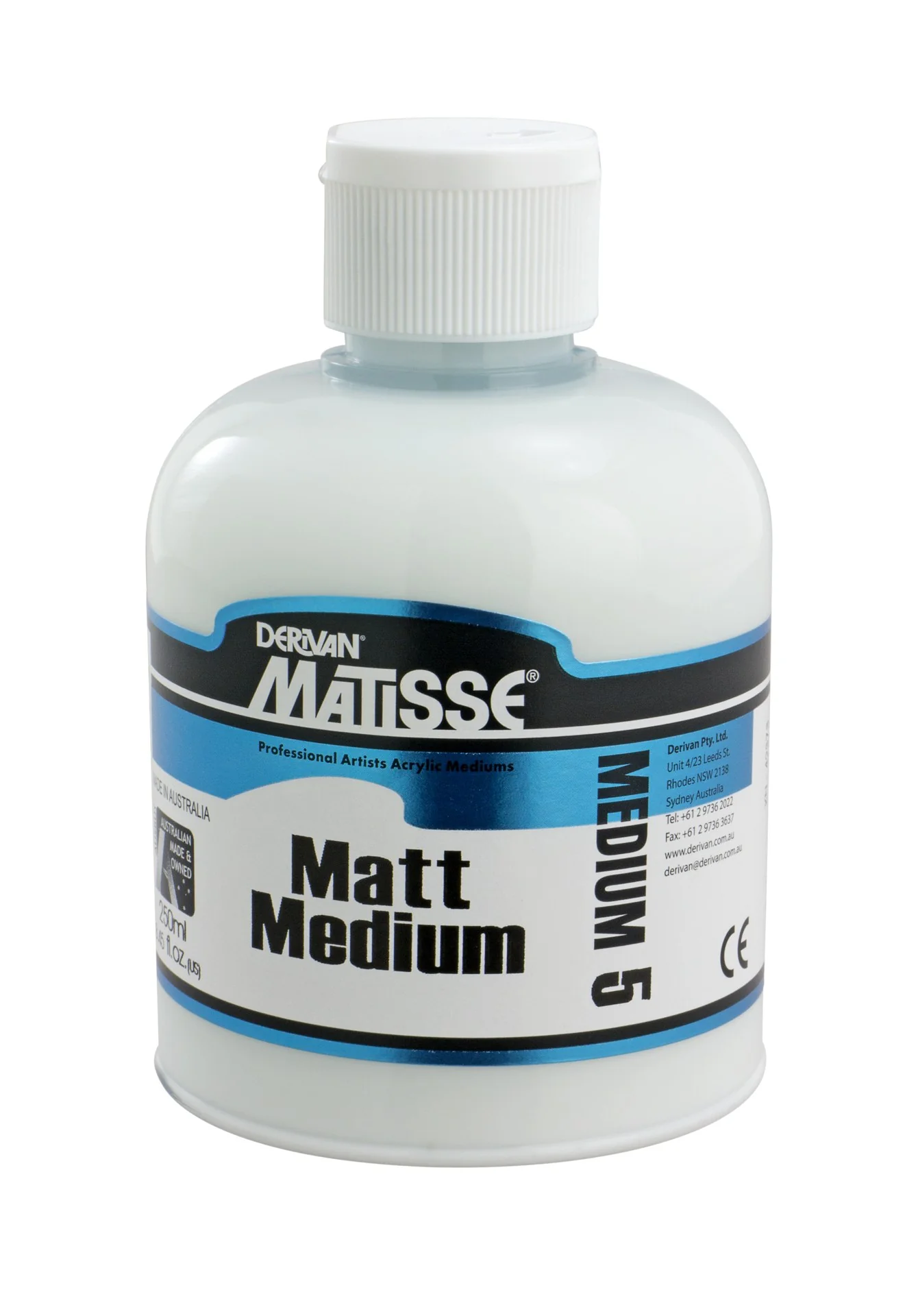 Derivan Matisse Mm5 Matte Medium - Nail Gallerys