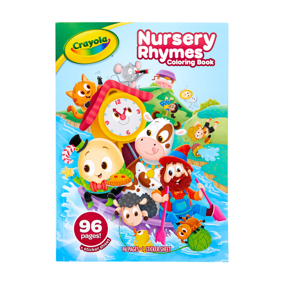 Crayola Nursery Rhymes Colouring Book - Nail Gallerys