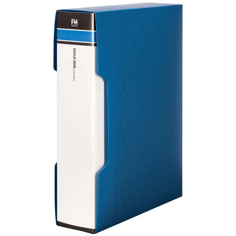 FM Display Book Size A4 100 Pocket Polypropylene - Nail Gallerys