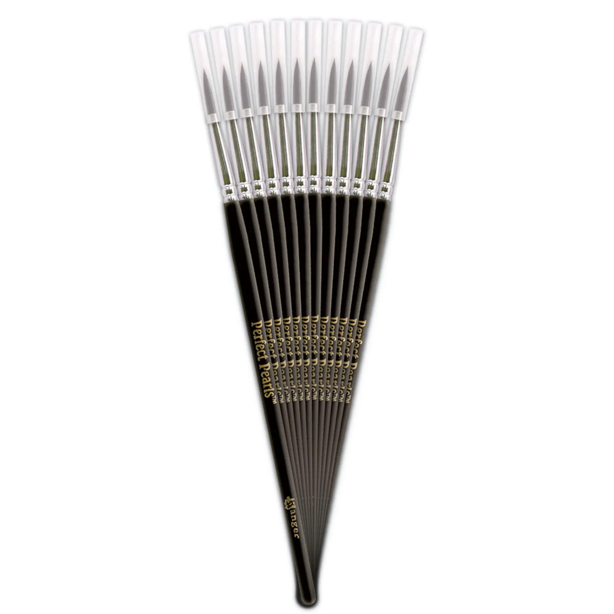 Ranger Perfect Pearls Brush Tip Brushes Pack of 12 - Nail Gallerys