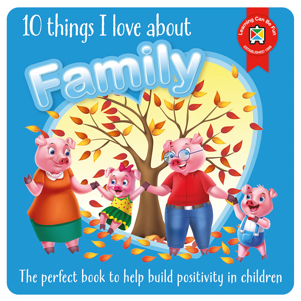 Learning Can Be Fun 10 Things I Love About Family Board Book - Nail Gallerys