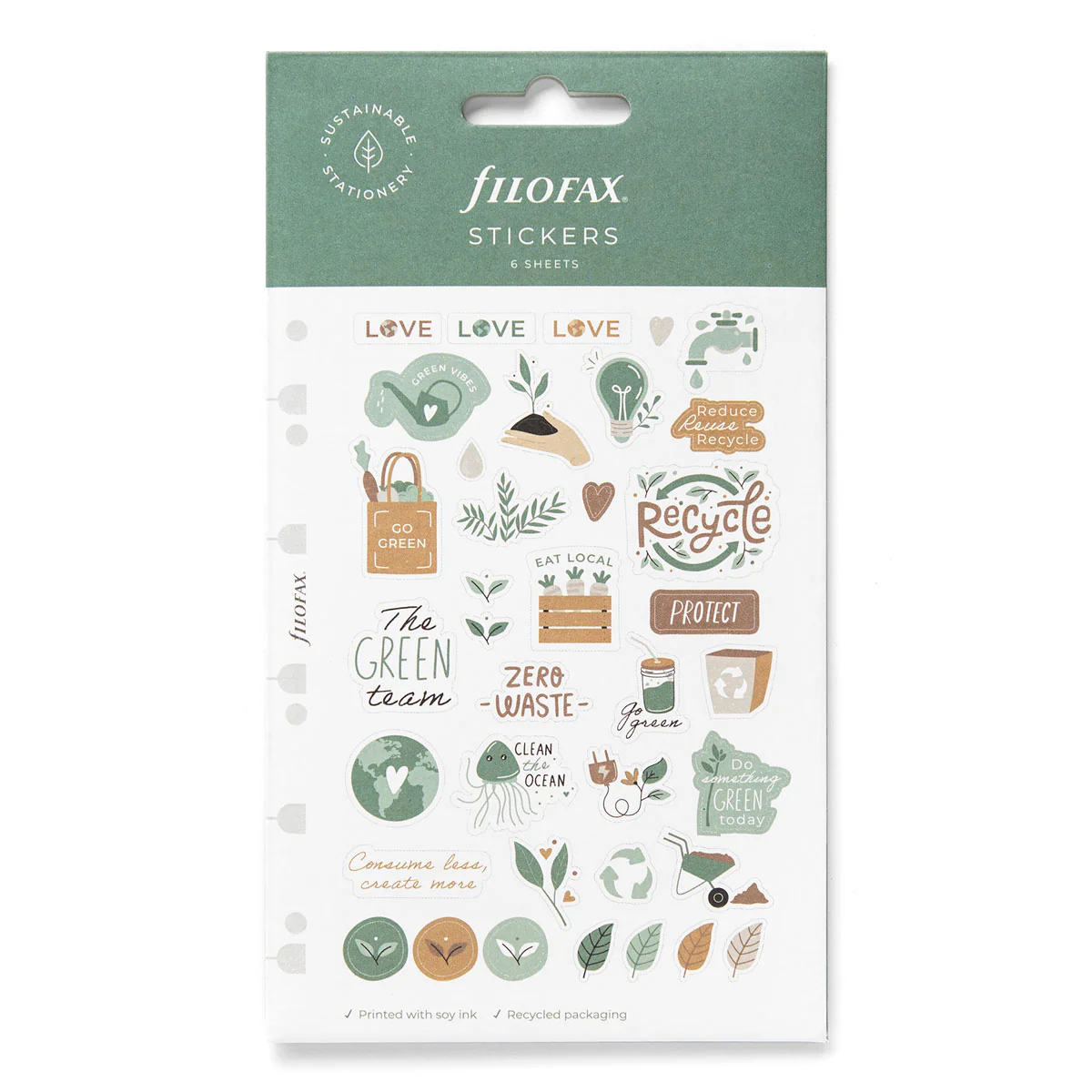 Filofax Eco Essential Stickers - Nail Gallerys