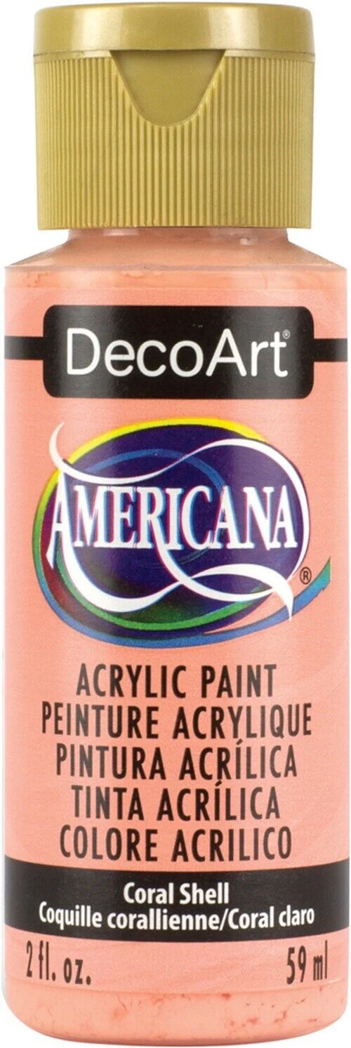 Decoart Americana Acrylic Paints A-E - Nail Gallerys
