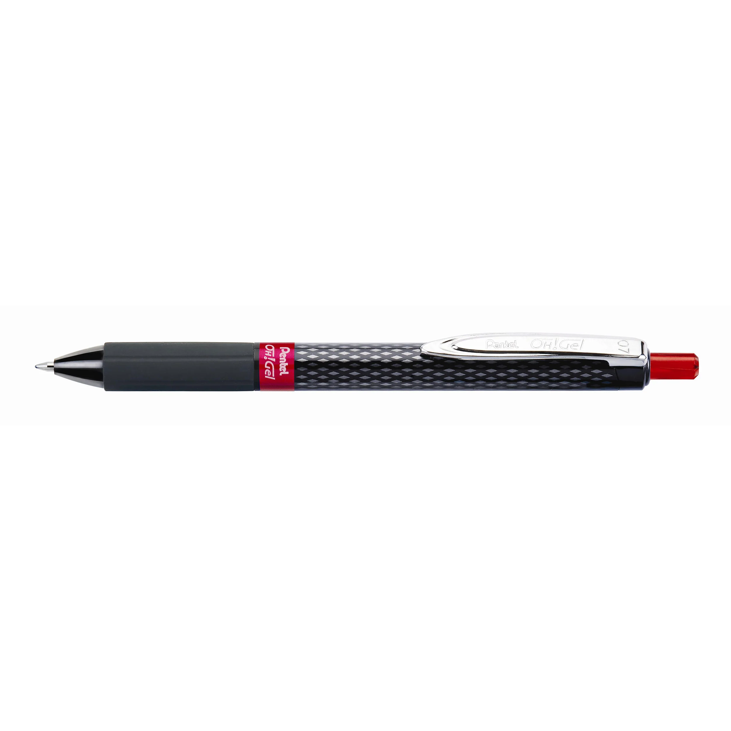 Pentel Oh Gel Gell Roller Pen Retractable K497 0.7mm Box Of 12 - Nail Gallerys