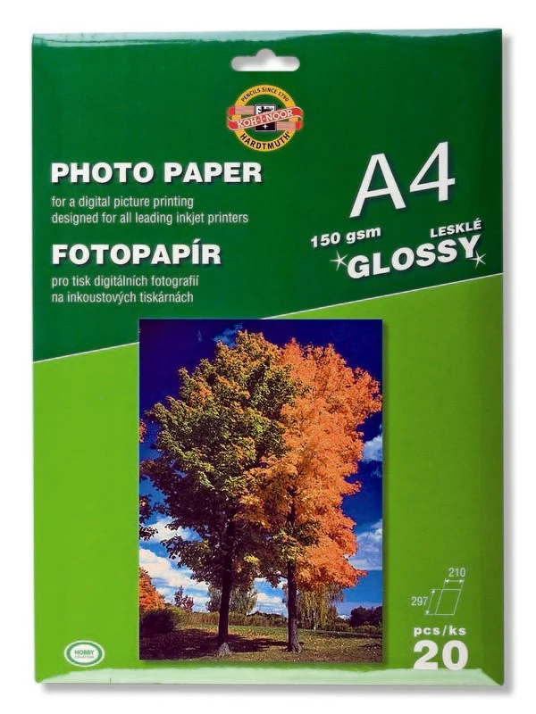 Koh-I-Noor Photopaper Gloss A4 150gsm - Nail Gallerys