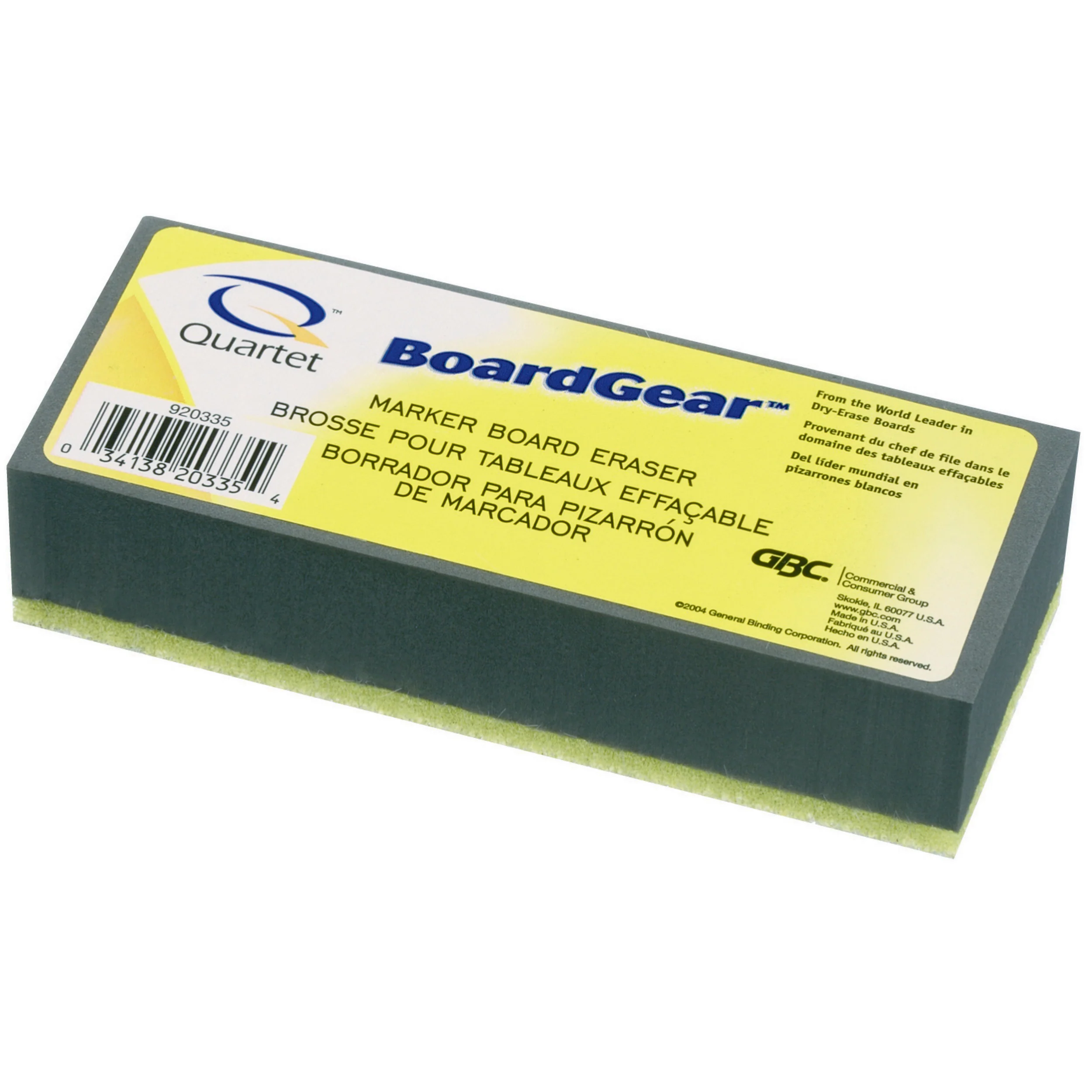 Quartet Whiteboard Eraser Washable - Nail Gallerys