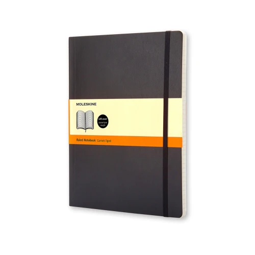 Moleskine Xtra Large Ruled Soft Cover Notebooks - Nail Gallerys
