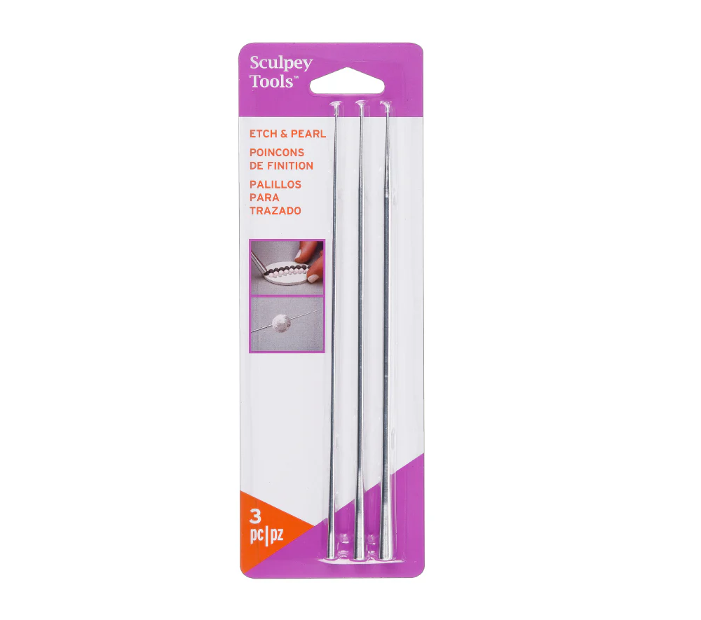 Sculpey Etch and Pearl Tools Set Of 3 - Nail Gallerys