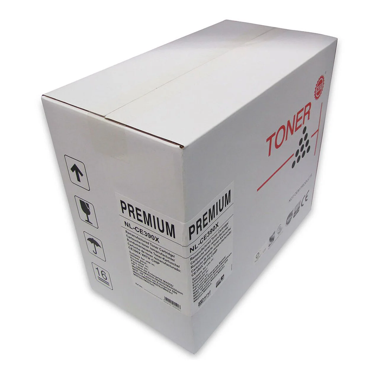 Icon Compatible Hp Ce390x Black Toner Cartridge - High Capacity - Nail Gallerys