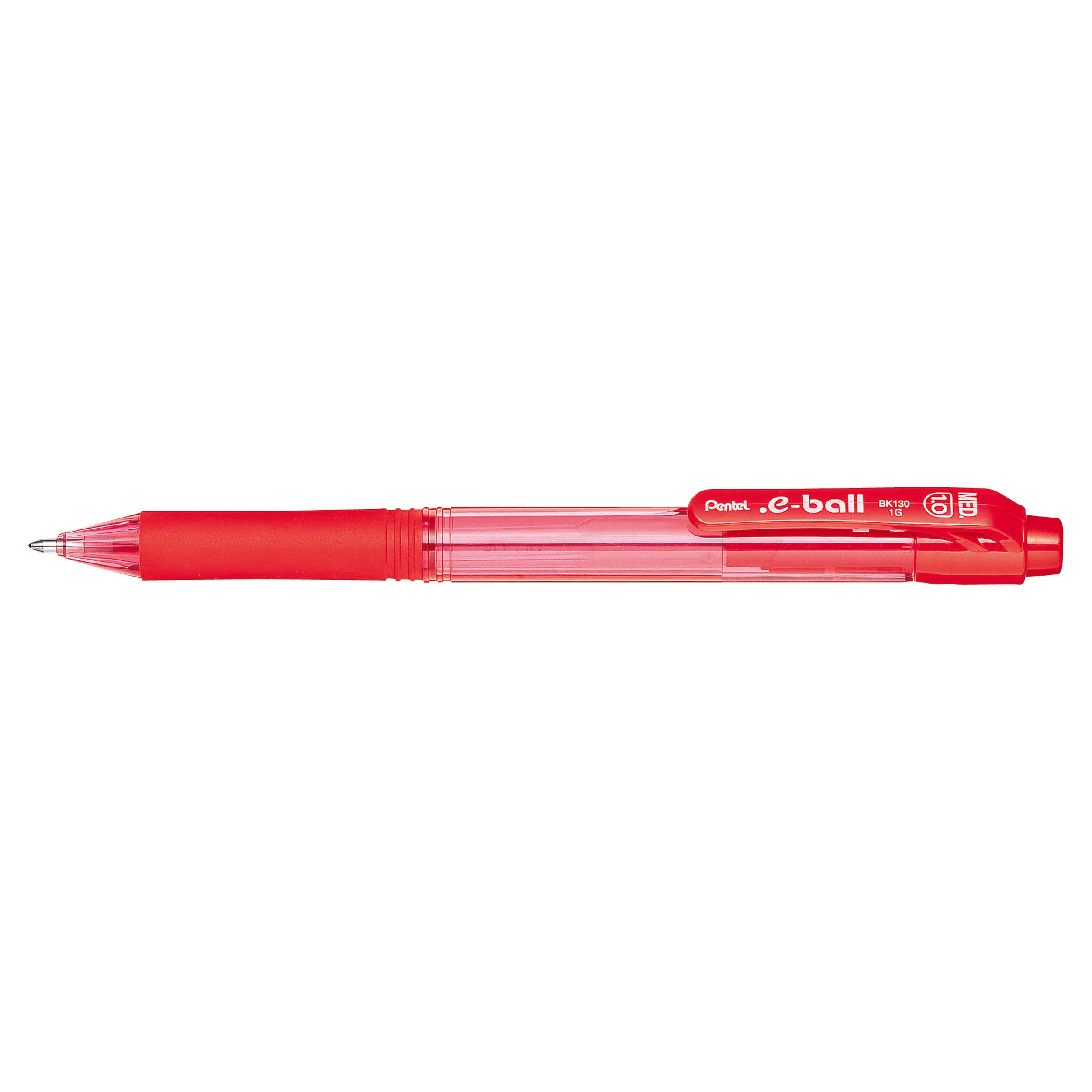 Pentel E-ball Ballpoint Pen Retractable Bk130 1.0mm Box Of 12 - Nail Gallerys