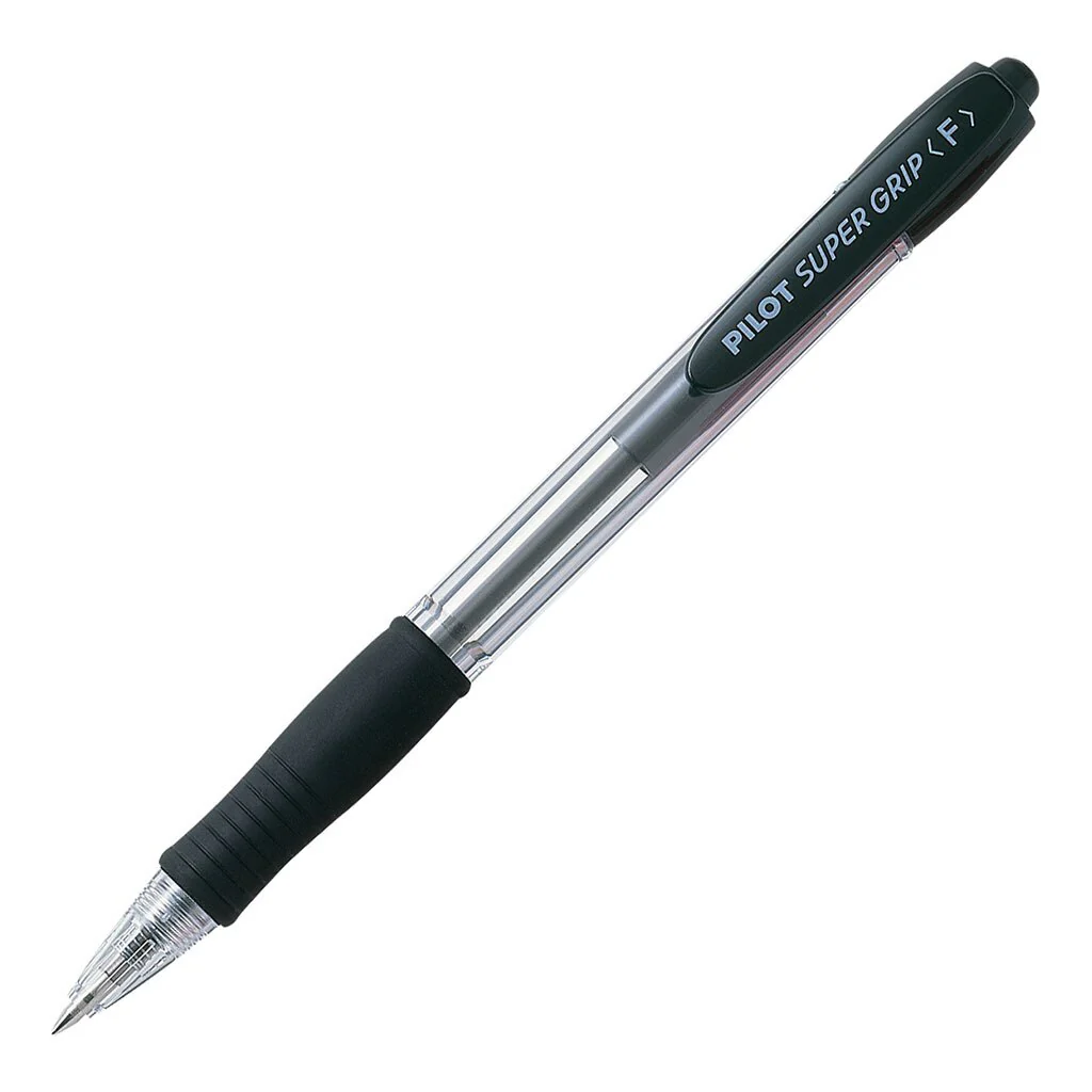 Pilot Super Grip Ballpoint Fine Pens - Nail Gallerys