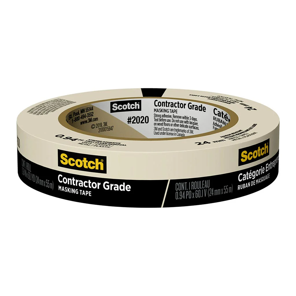 Scotch Heavy Duty 24mm x 55m Masking Tape - Nail Gallerys