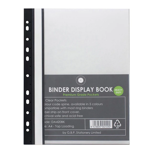 OSC Binder Display Book A4 20 Pocket - Nail Gallerys
