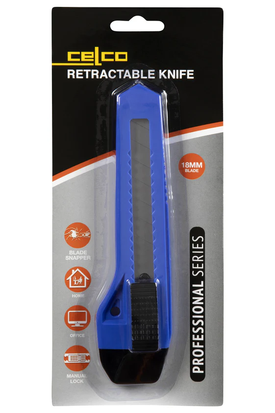 Celco 18mm 5426 Heavy Duty Knife - Nail Gallerys