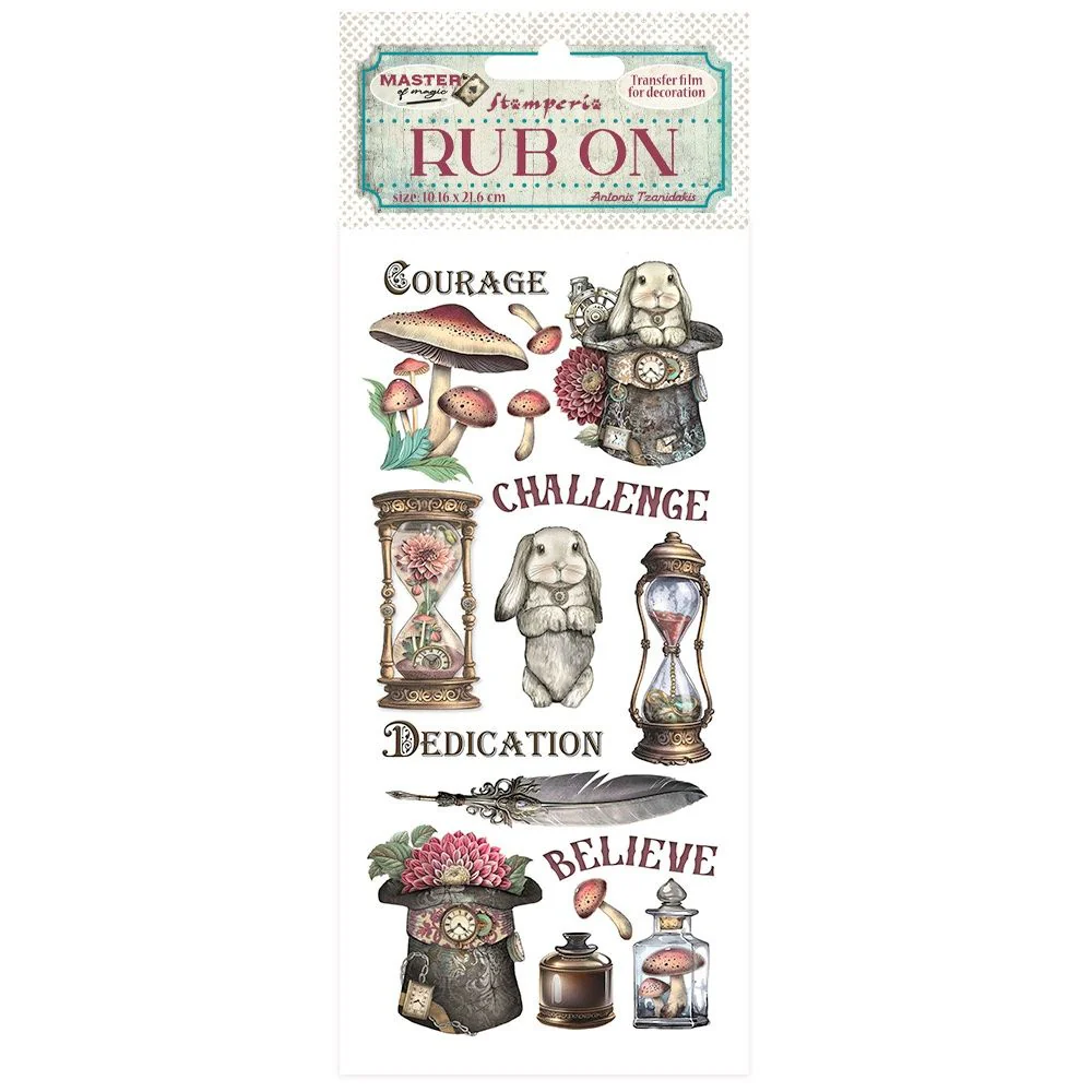 Stamperia Rub-On 4