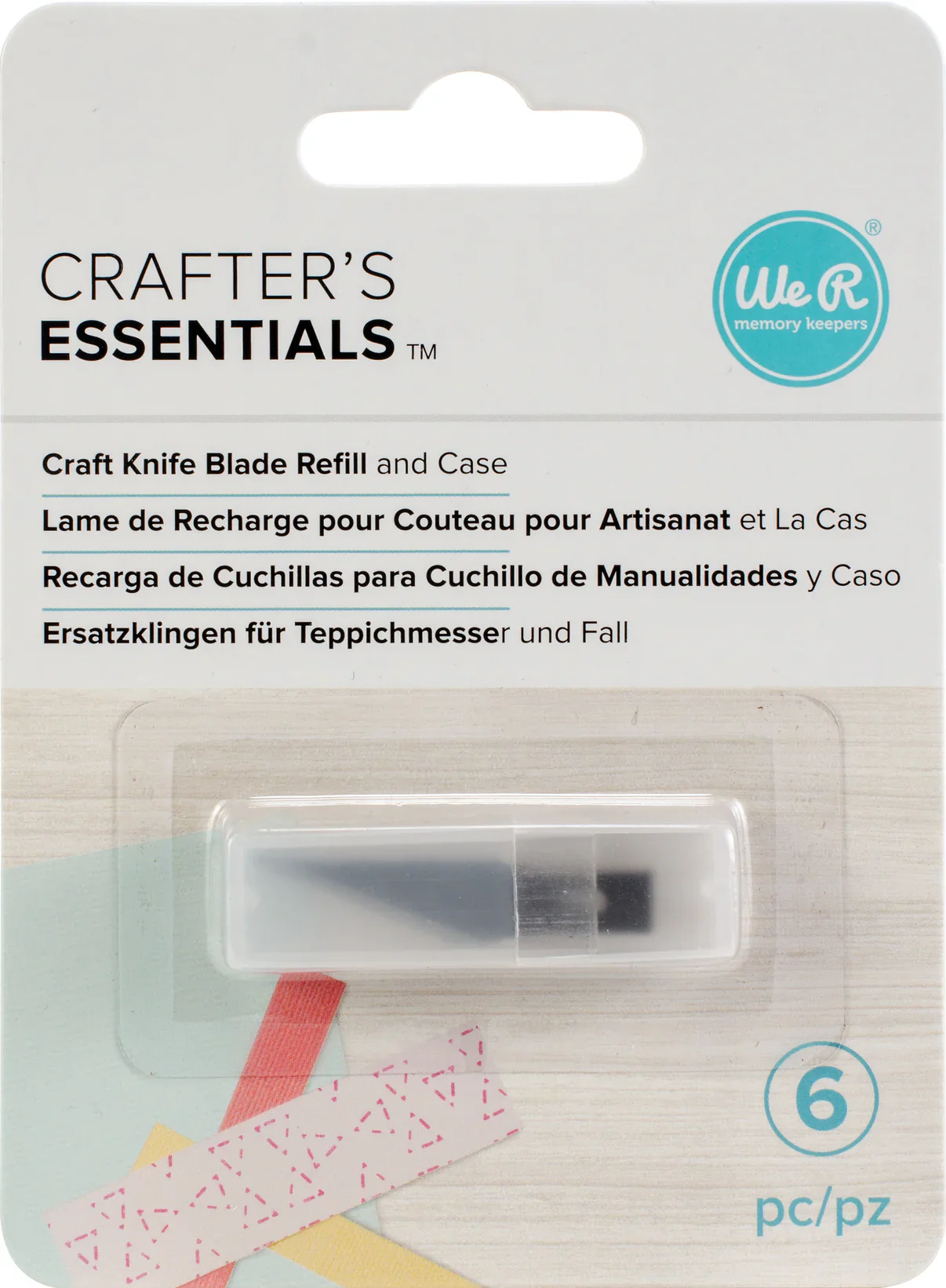 We R Memory Keepers Craft Knife Replacement Blades 6 Piece - Nail Gallerys