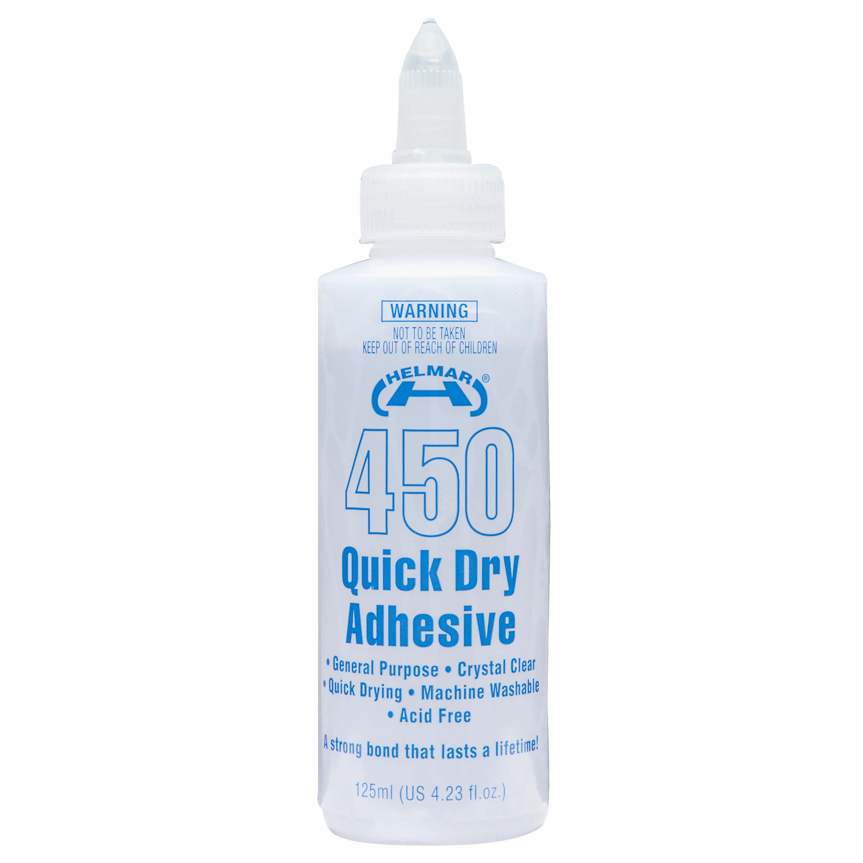 Helmar 450 Quick Dry Acid Free Adhesive Premium Glue 125ml - Nail Gallerys