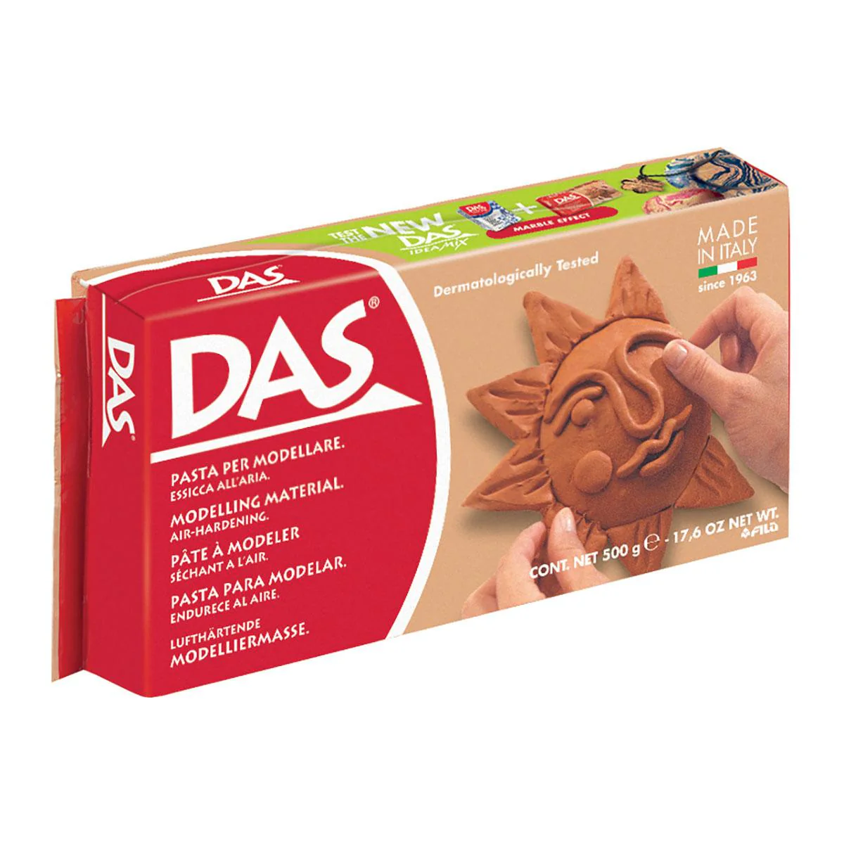 Das Hardening Clay Terracotta - Nail Gallerys