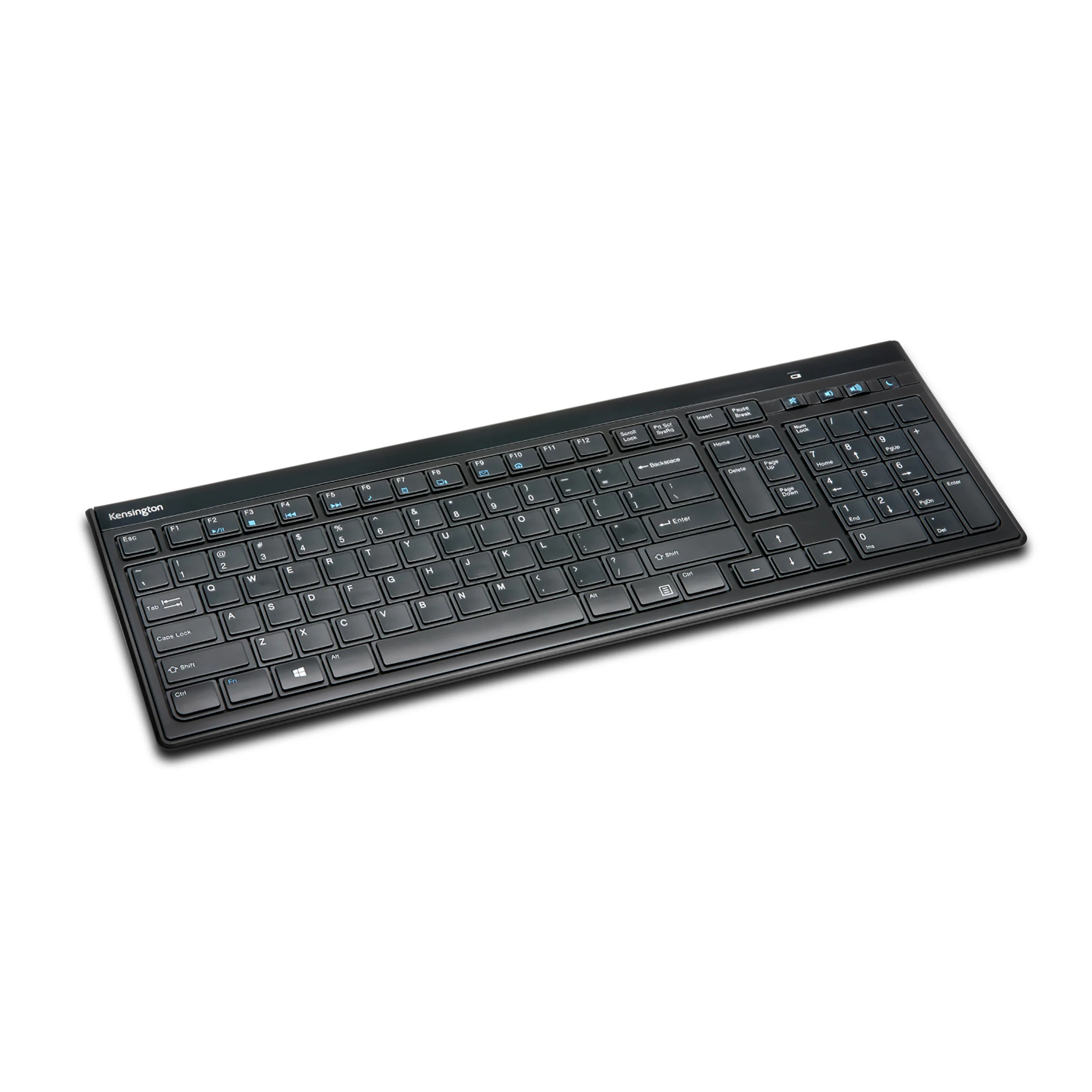 Kensington Slim Type Wireless Keyboard Black - Nail Gallerys