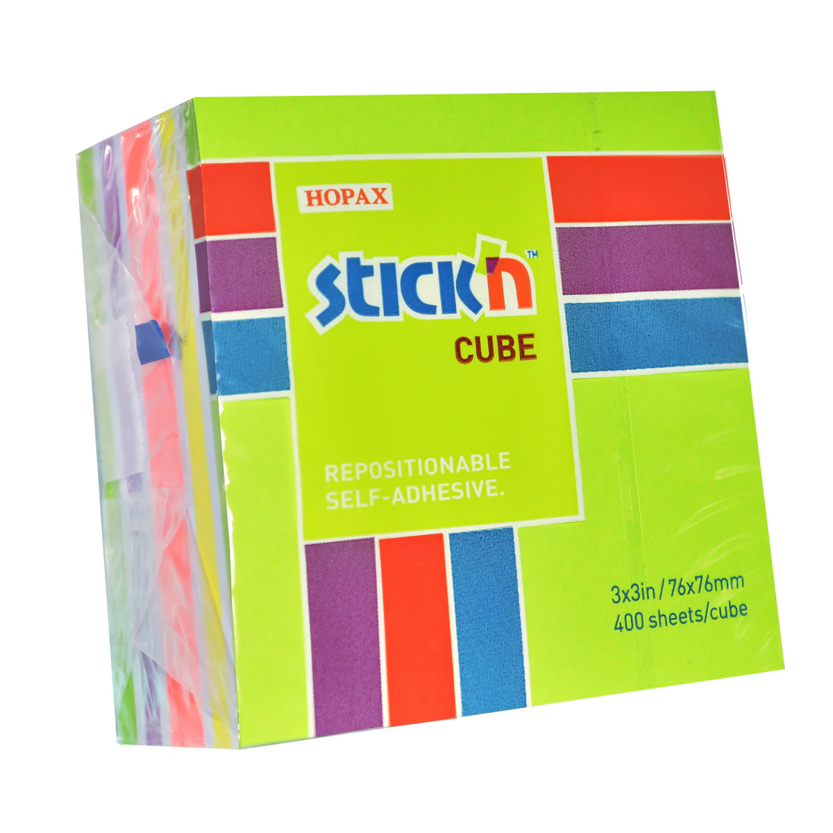 Stick'n Cube 76x76mm 400 sheets - Nail Gallerys