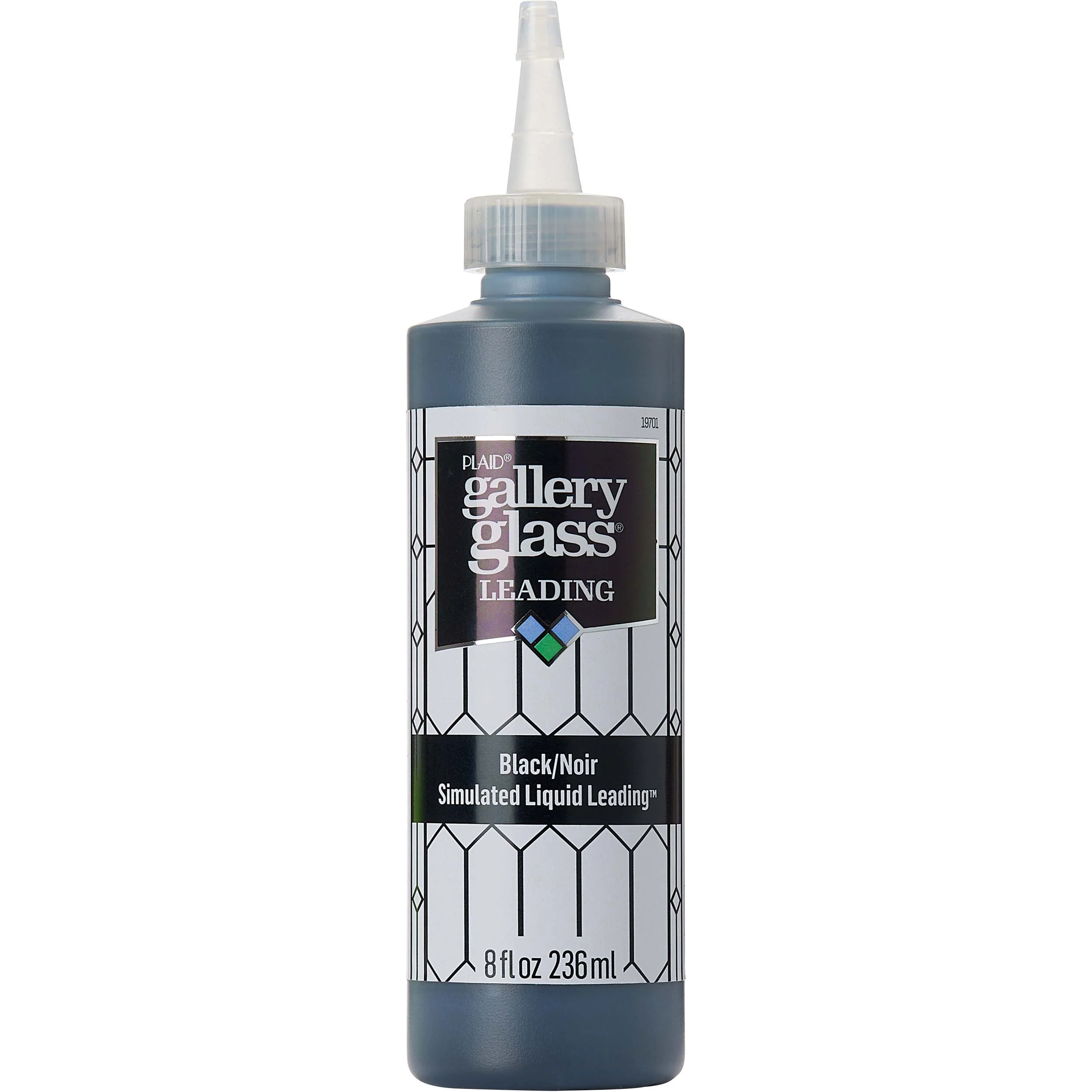 Plaid Gallery Glass Black Leading Liquid 237ml - Nail Gallerys